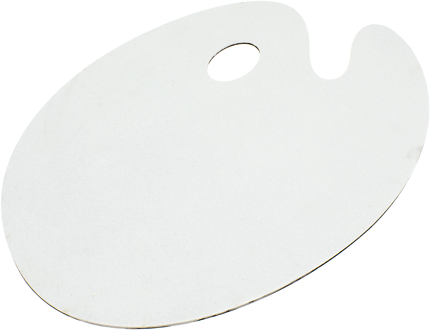 Палітра дерев. "Rosa Studio" овал.,ДВП грунтоване 25х35см №9387/94164222 — фото товару | Канцелярський Сад