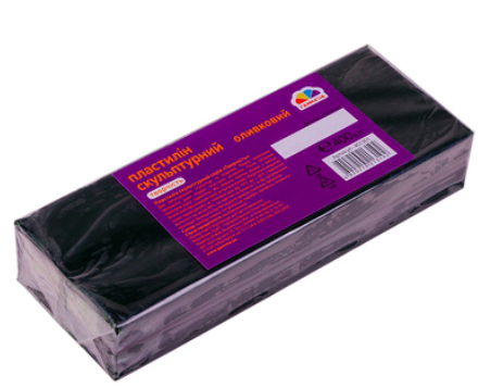 Пластилін "Гамма UA" Творчість 400гр скульпт. оливковий №401301(6) — купити | Канцелярський Сад