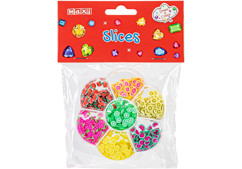 Пласкі фігури для декорування "Maxi" 7 форм по 7,5гр №MX62542(24) — фото товару | Канцелярський Сад