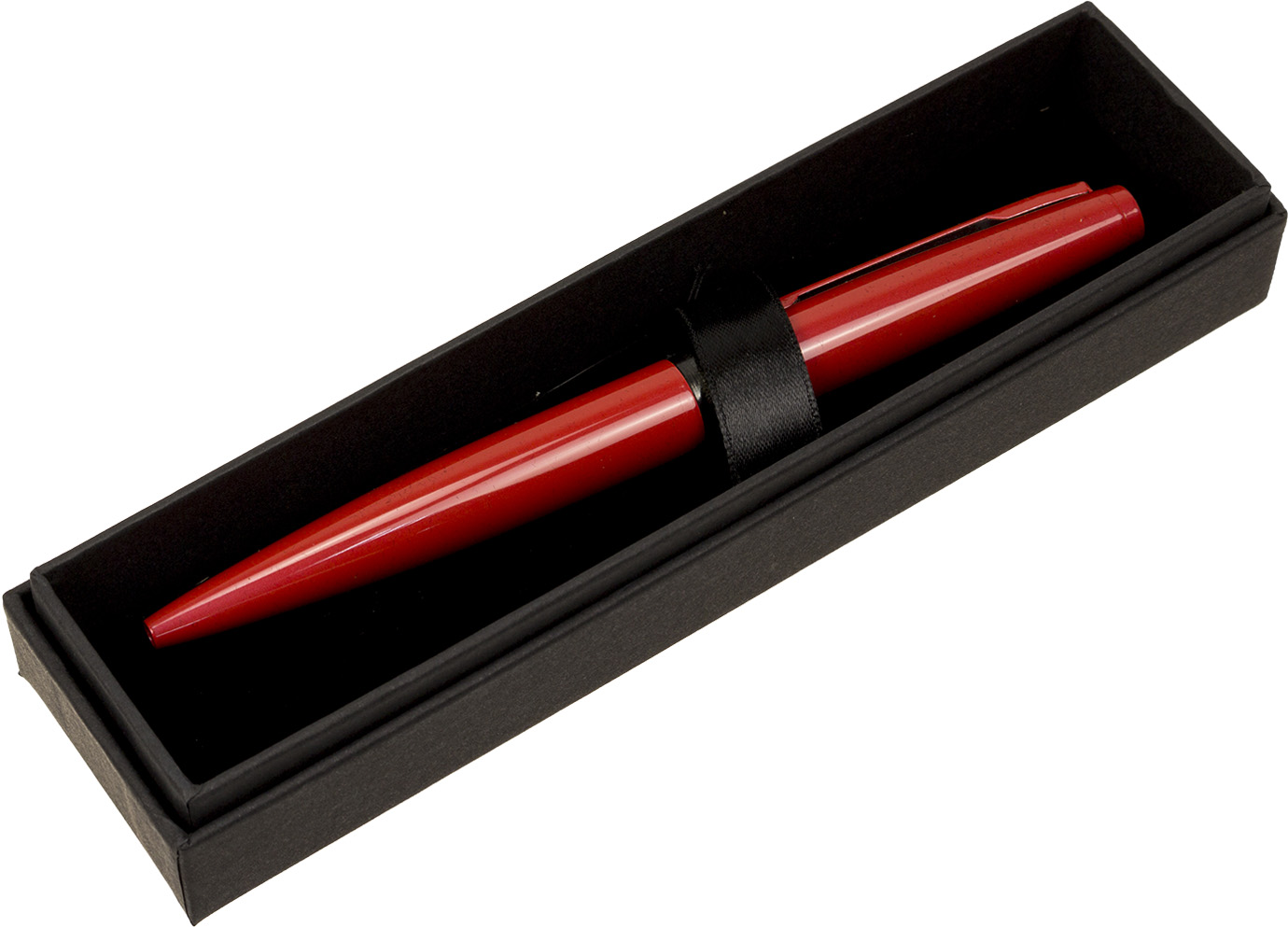 Ручка кульк. "Cabinet/Optima" №O15979 Belt 0,7мм корп. червон. — фото товару | Канцелярський Сад