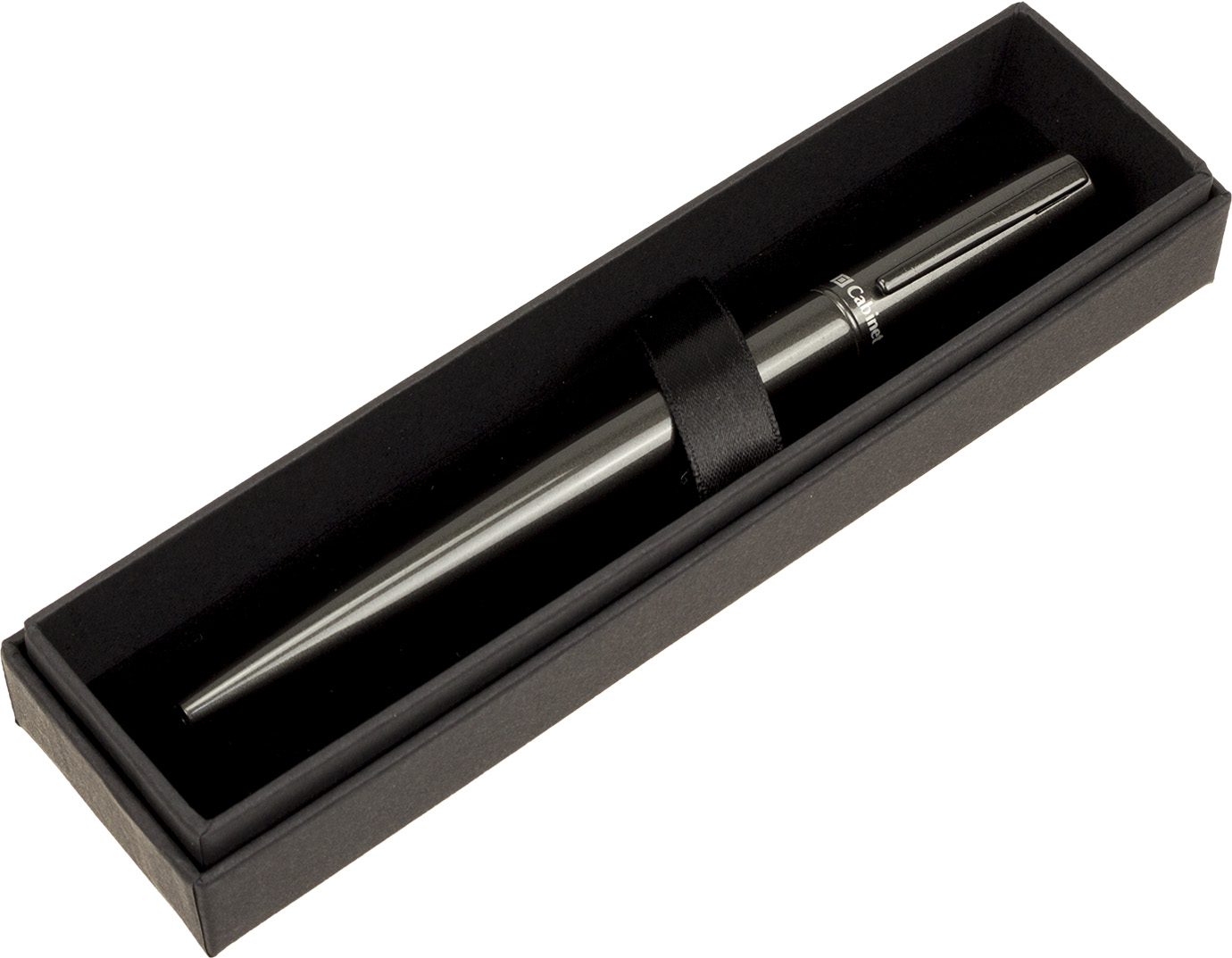 Ручка кульк. "Cabinet/Optima" №O15982 Arrow 0,7мм корп. графіт — фото товару | Канцелярський Сад