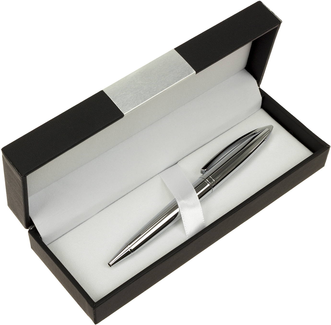 Ручка кульк. "Cabinet/Optima" №O15960-45 Monaco 0,7 мм хром — фото товару | Канцелярський Сад