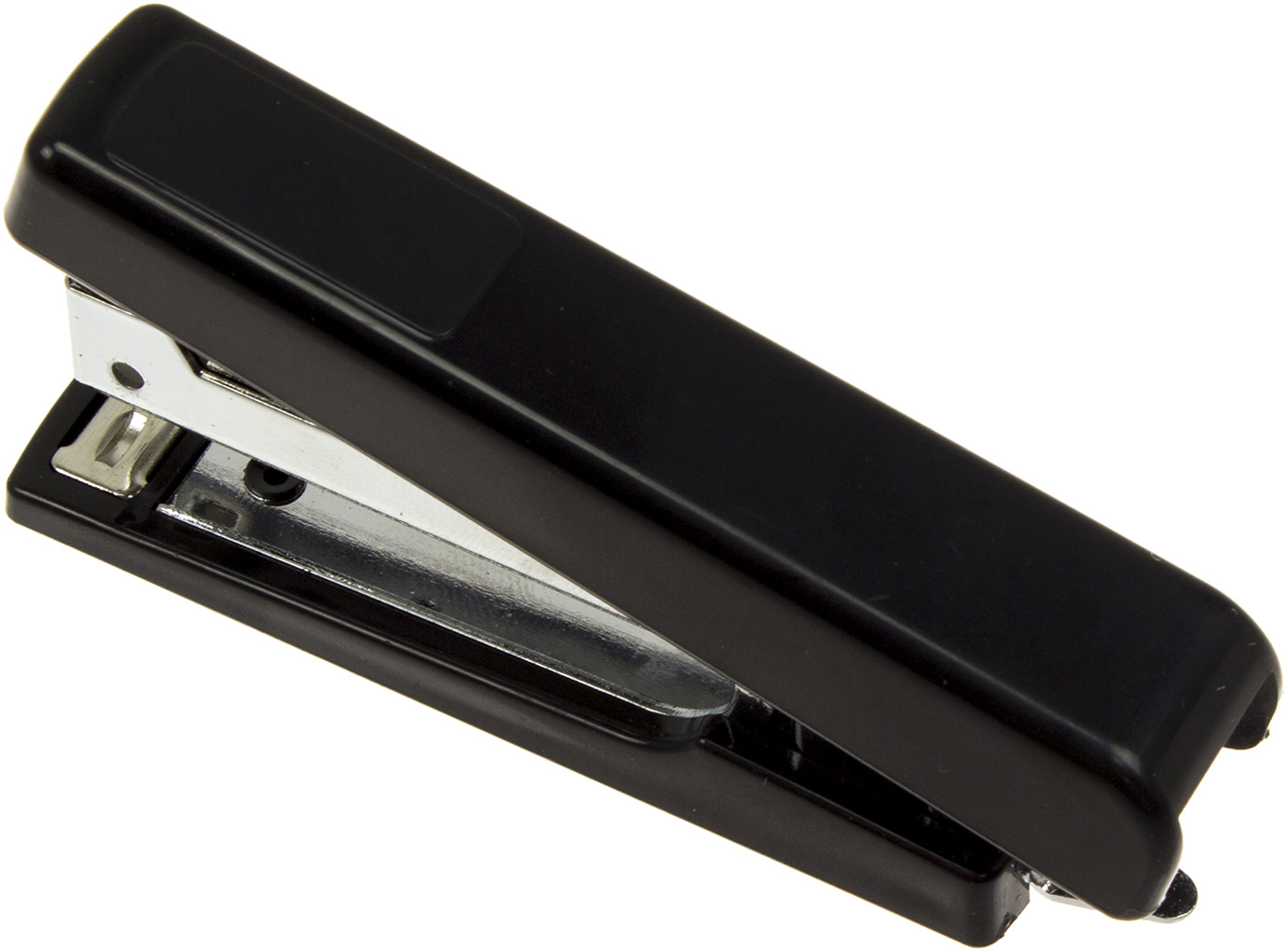 Степлер "4Office" №10 16арк №4-303-09 пласт. чорний(24) — фото товару | Канцелярський Сад