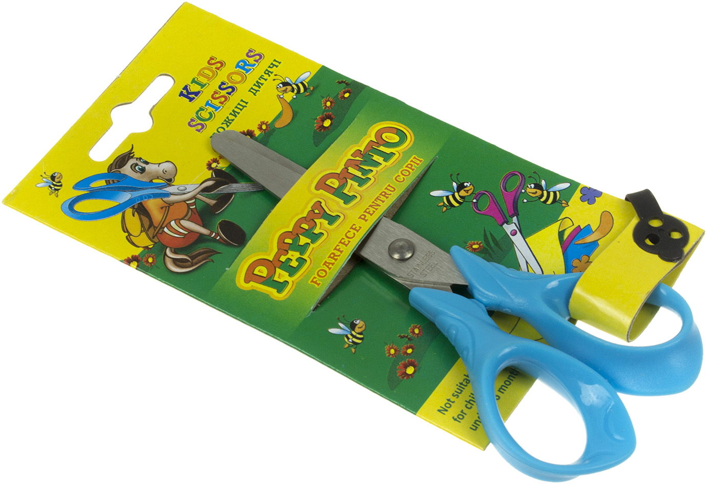 Ножиці дит. "Пегашка/Peppy Pinto" №1007B/Y510007-5 SF 13,5см (12)(360) — фото товару | Канцелярський Сад
