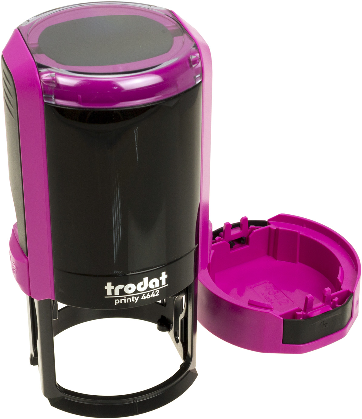 Оснастка для круг. печ. пласт. d-42мм Trodat №4642 NEW (ковпачок)(рожев.) — купити | Канцелярський Сад