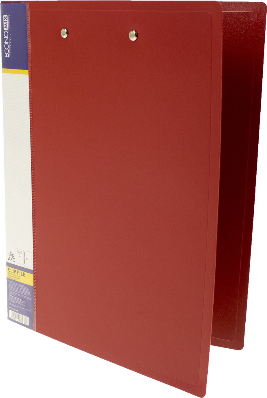 Папка-швидкозш. "Economix" №E31206 А4 CLIP A+C з пружин.механ.(20) — фото товару | Канцелярський Сад
