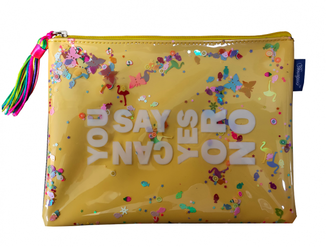 Папка А4 №WB-2108 на блиск. жовта — фото товару | Канцелярський Сад