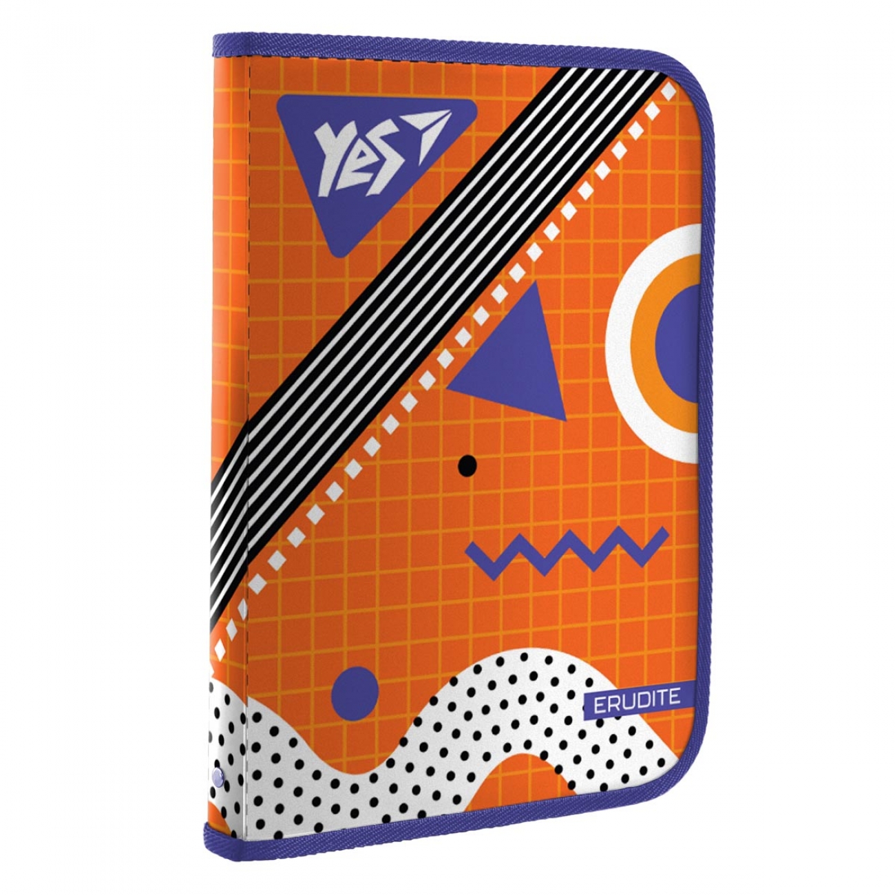 Папка для праці А4 "Yes" №491929 FC "Erudite" на блиск. пласт.,з внутр.кишенею(12)(48) — фото товару | Канцелярський Сад