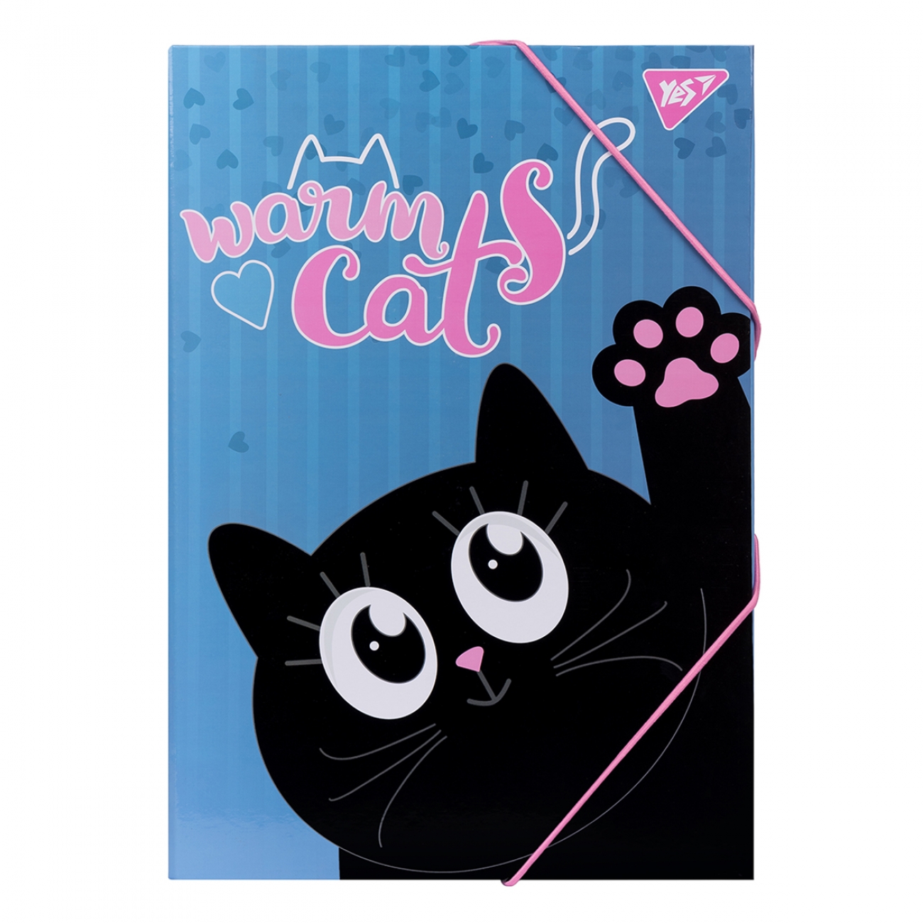 Папка для праці А4 "Yes" №491756 "Meow" на рез. картон.(20) — фото товару | Канцелярський Сад