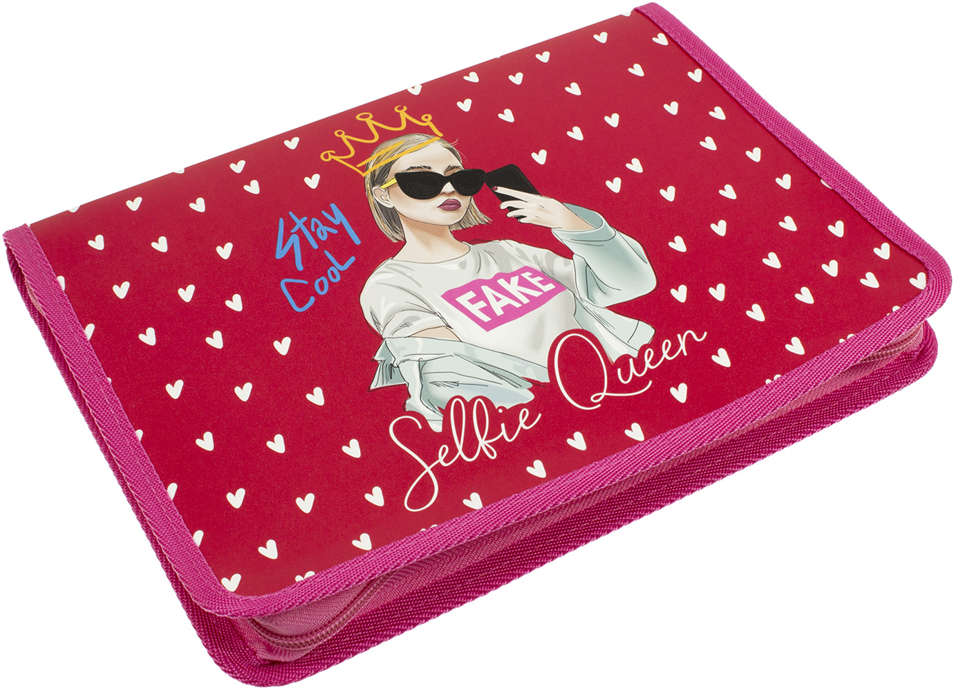 Папка-пенал "CoolForSchool" В5 №CF32001 Beauty на блиск.(1)(20) — фото товару | Канцелярський Сад