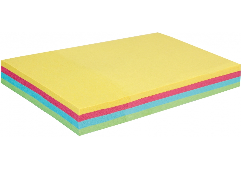 Блок/зам. липк. краєм 50х75мм 100арк. пастель мікс "Economix" №E20958(12) — фото товару | Канцелярський Сад