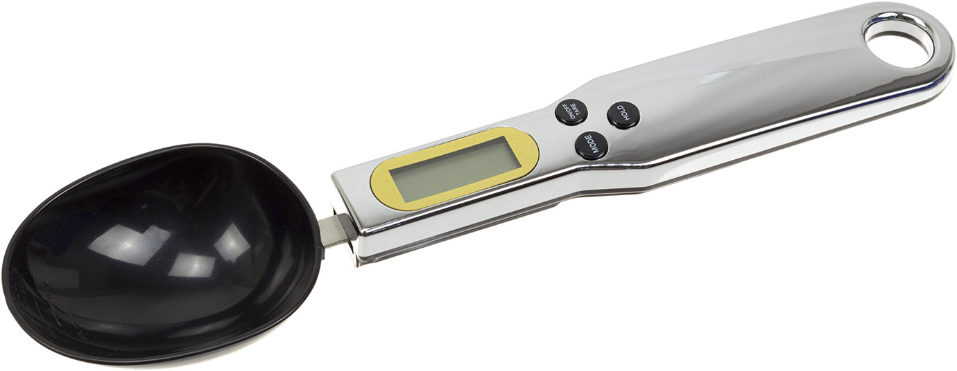 Ложка мірна з вагами пласт./нерж. сталь 23,3х5х2,4см №TL0460/1839(100) — фото товару | Канцелярський Сад