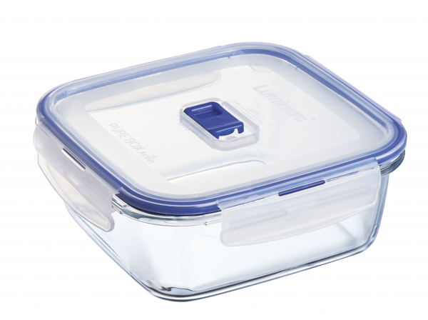 Контейнер для харч. прод. скло "Luminarc. Pure Box Active" 0,76л квадр. №P3551/8711(6) — фото товару | Канцелярський Сад