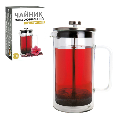 Френч-прес 350мл №9154/S&T/(30) — фото товару | Канцелярський Сад