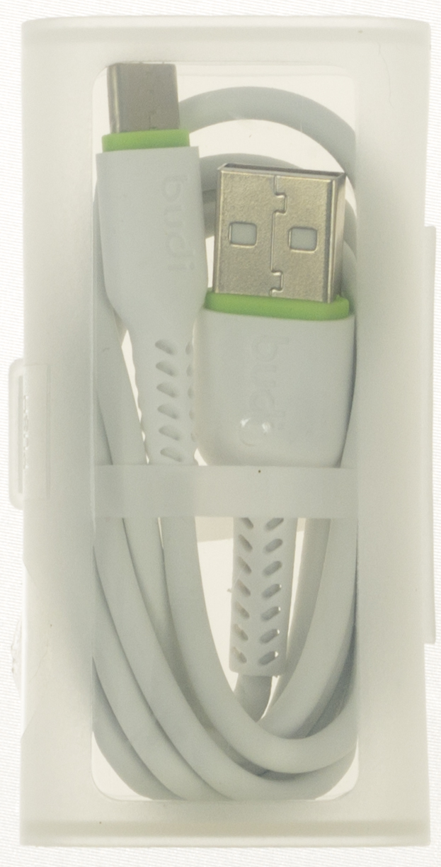 Кабель USB > Type-C Budi 2.4A 1м в тубусі №158T/Breidon/ — фото товару | Канцелярський Сад
