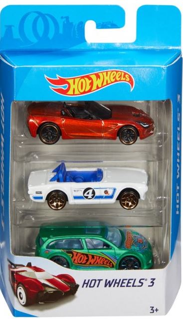 Набір автомобілів 3шт №K5904/Hot Wheels/(12) — фото товару | Канцелярський Сад