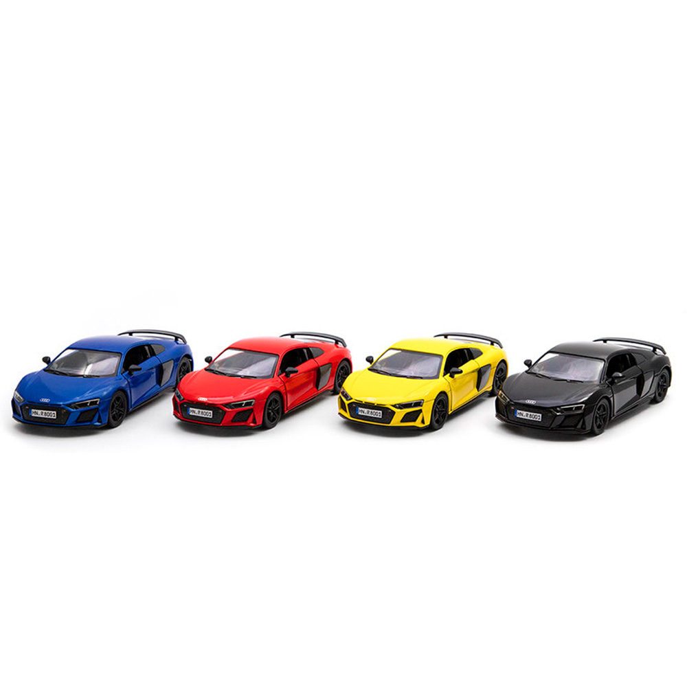 Машина метал. "Kinsmart" Audi R8 Coupe 2020,в кор-ці,16х7х8см №KT5422W(24) — фото товару | Канцелярський Сад