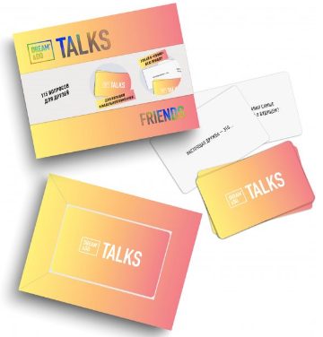 Гра наст. "Talks - Friends" укр./Dream&Do/ — фото товару | Канцелярський Сад