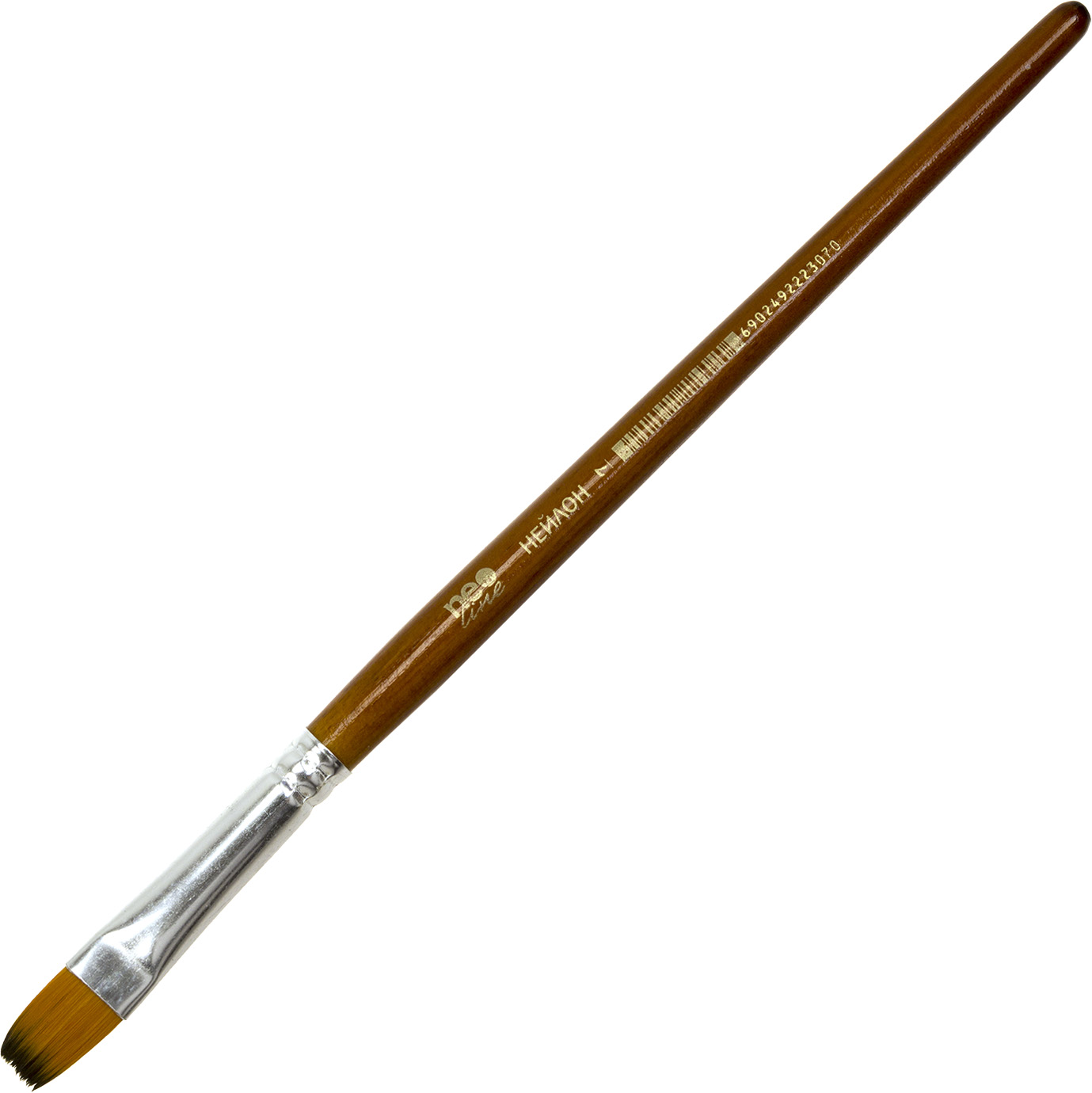 Пензлик "Neo Line" синтетика,плоска №7 №CHNS-2307(1)(50) — фото товару | Канцелярський Сад