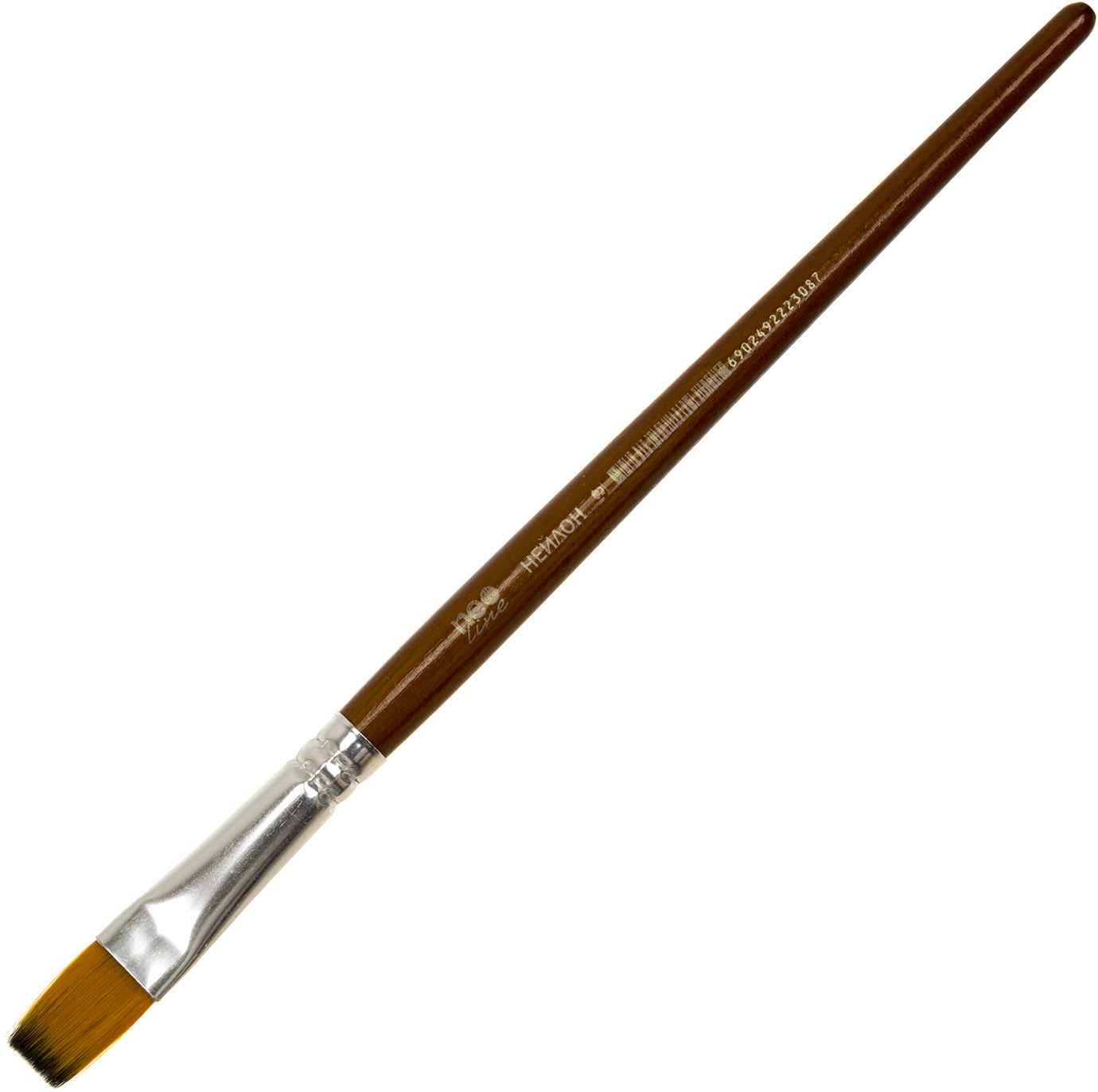 Пензлик "Neo Line" синтетика,плоска №8 №CHNS-2308(1)(50) — фото товару | Канцелярський Сад