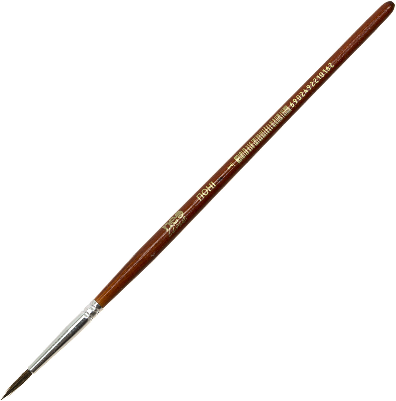 Пензлик "Neo Line" поні,кругла №1 №CHPR-2101(25)(250) — фото товару | Канцелярський Сад