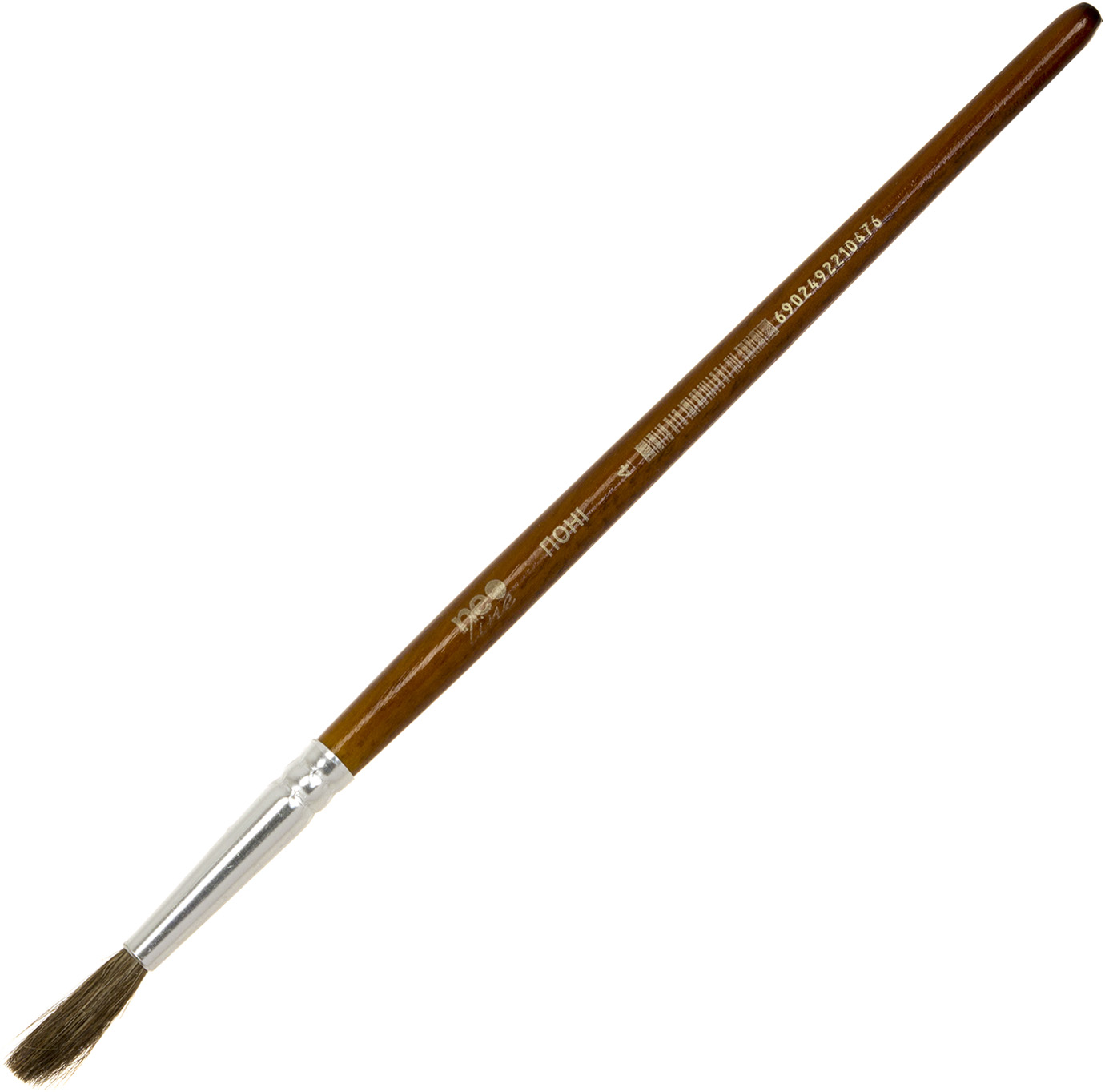 Пензлик "Neo Line" поні,кругла №4 №CHRP-2104(25)(250) — фото товару | Канцелярський Сад