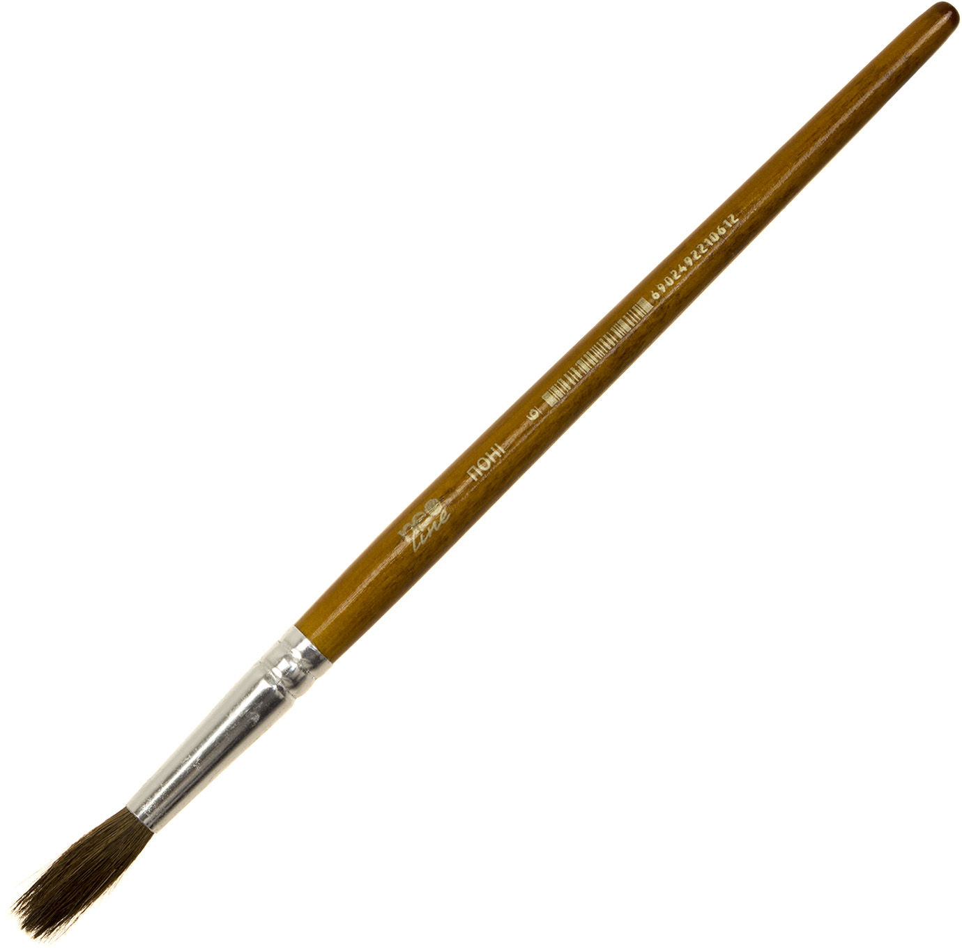 Пензлик "Neo Line" поні,кругла №6 №CHPR-2106(1)(50) — фото товару | Канцелярський Сад