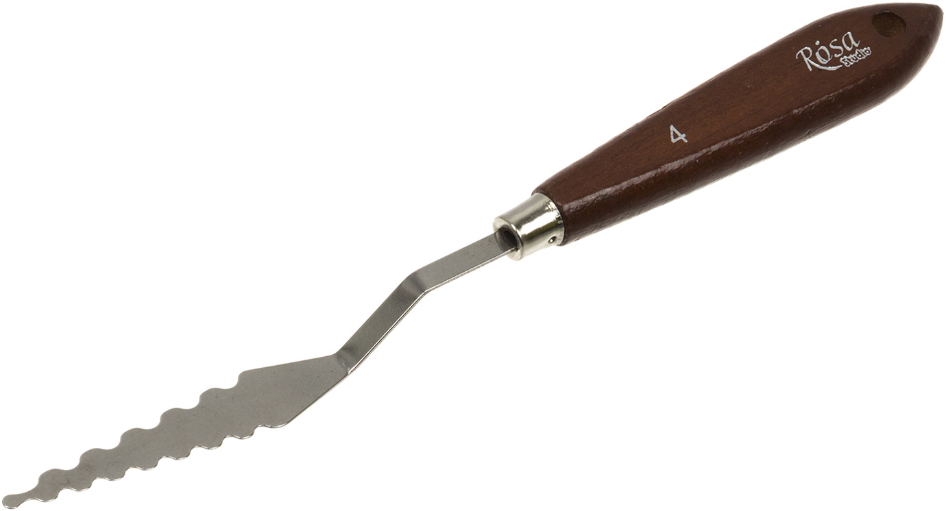 Мастихін "ArtWork" №4 хвилястий,довжина 7см №4/94129404 — купити | Канцелярський Сад