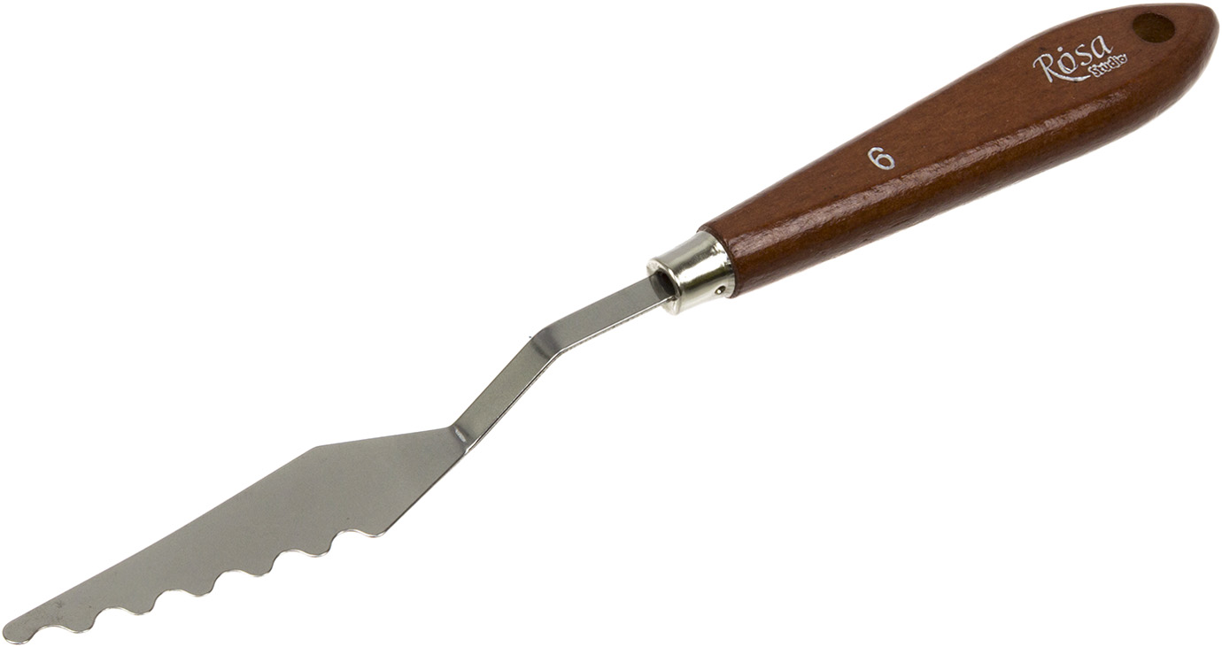 Мастихін "ArtWork" №6 хвилястий,довжина 7,5см №6/94129406 — фото товару | Канцелярський Сад