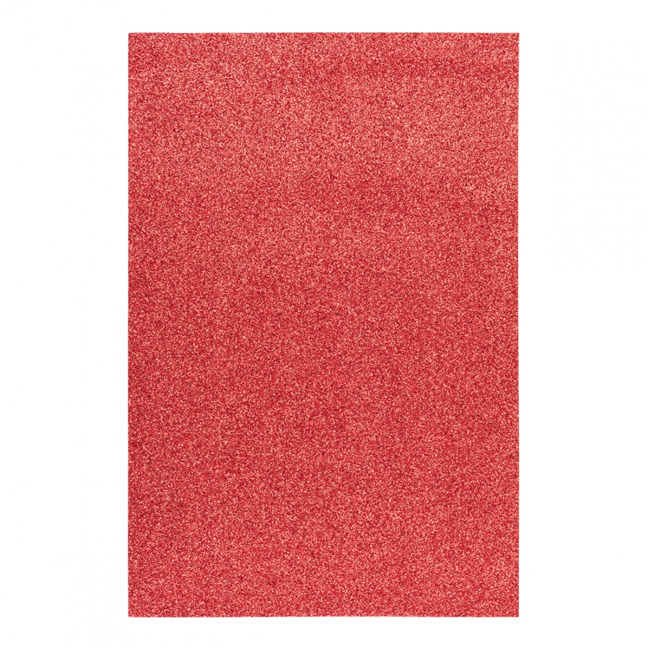 Фоаміран А4 з глітером "Santi" червоний EVA №742677(10)(1000) — фото товару | Канцелярський Сад