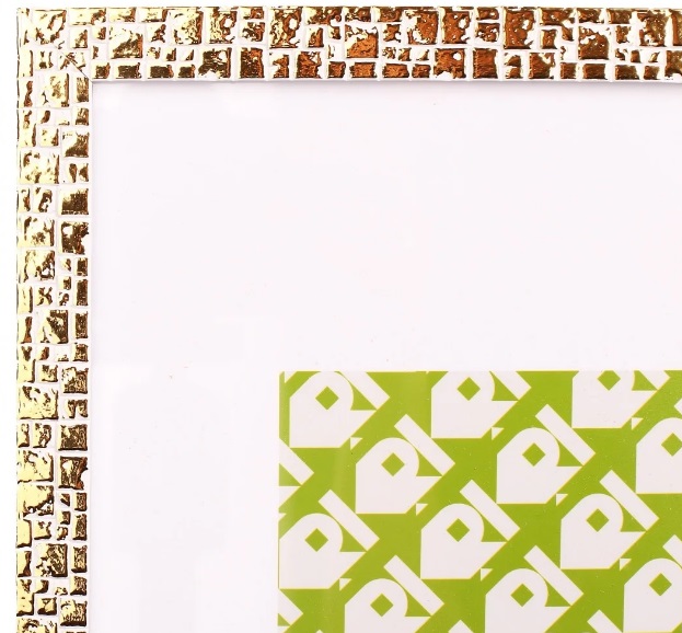 Фоторамка "DL" 10х15 №DL-47 "Крокодил" біл. прожилки,золото(24) — купити | Канцелярський Сад