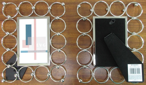 Фоторамка "EVG" Iron 10х15 №LBT45S silver — фото товару | Канцелярський Сад