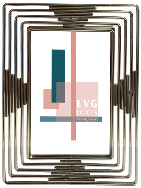 Фоторамка "EVG" Iron 10х15 №LBT99S silver — фото товару | Канцелярський Сад