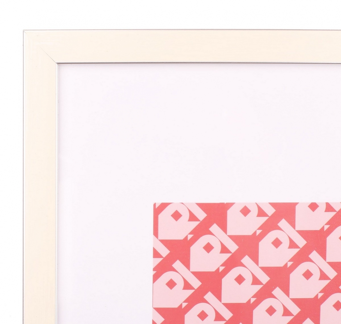 Фоторамка "DL" 21х30 №DL-148 бежева з білою окантовкою(24) — фото товару | Канцелярський Сад