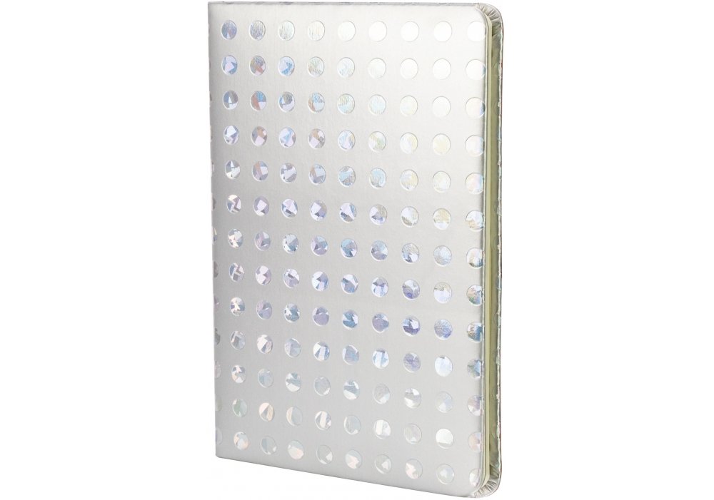 Блокнот А5 80арк. лін. блискучий,блок-крем,PU №MX26250 — фото товару | Канцелярський Сад