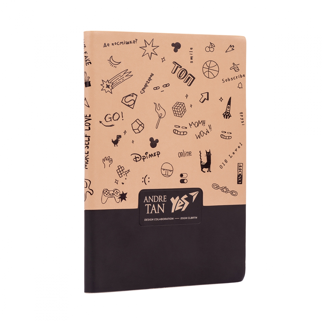 Блокнот А5 80арк. лін. інтегр. Andre Tan №681829/Yes/(15)(30) — фото товару | Канцелярський Сад