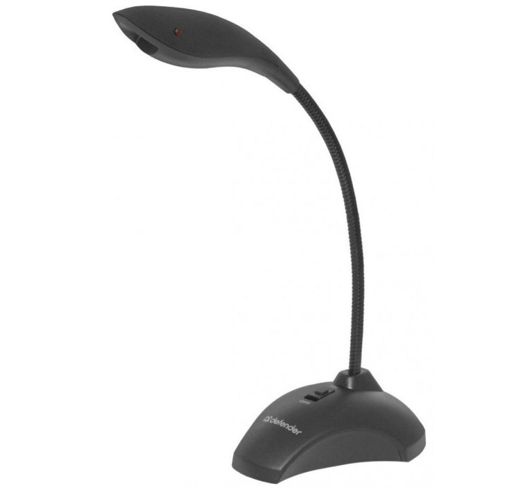 Мікрофон Defender MIC-115 1,7м black №64115 — фото товару | Канцелярський Сад