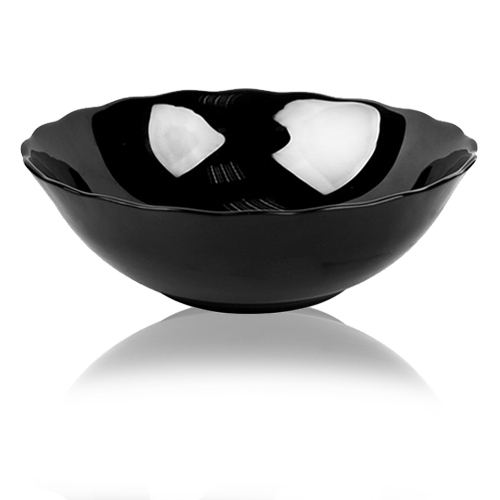 Салатник склокерам. "чорний" 7" 18см №30360/S&T/(6)(72) — фото товару | Канцелярський Сад