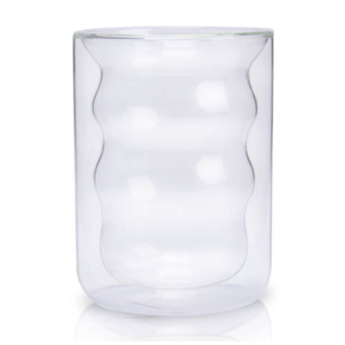 Стакан скло "Онда" 300мл з подвійною стінкою №201-19/S&T/(48) — фото товару | Канцелярський Сад