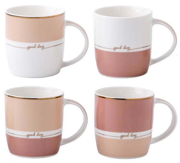 Чашка керам. 360мл "Limited Edition Good Day" №B35-P246A/B/C/D/1814(12)(48) — фото товару | Канцелярський Сад