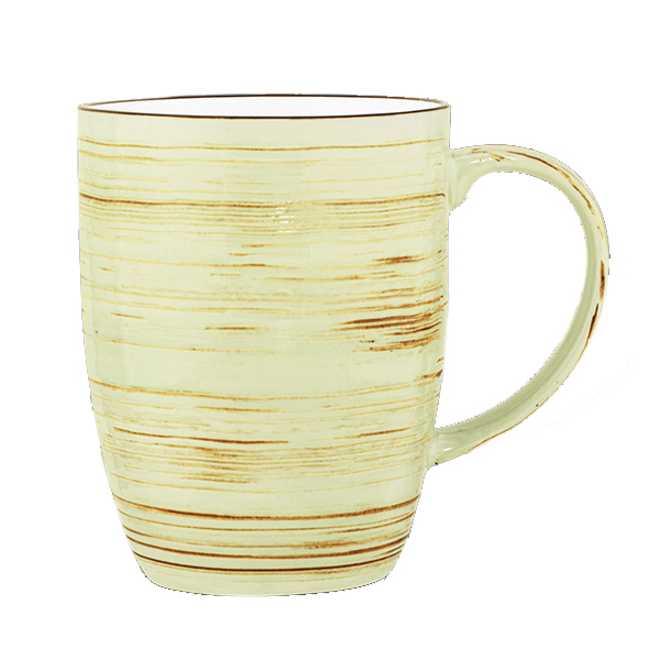 Чашка порцелян. 460мл "Spiral Pistachio" №WL-669137/1372/Wilmax/(6)(36) — фото товару | Канцелярський Сад