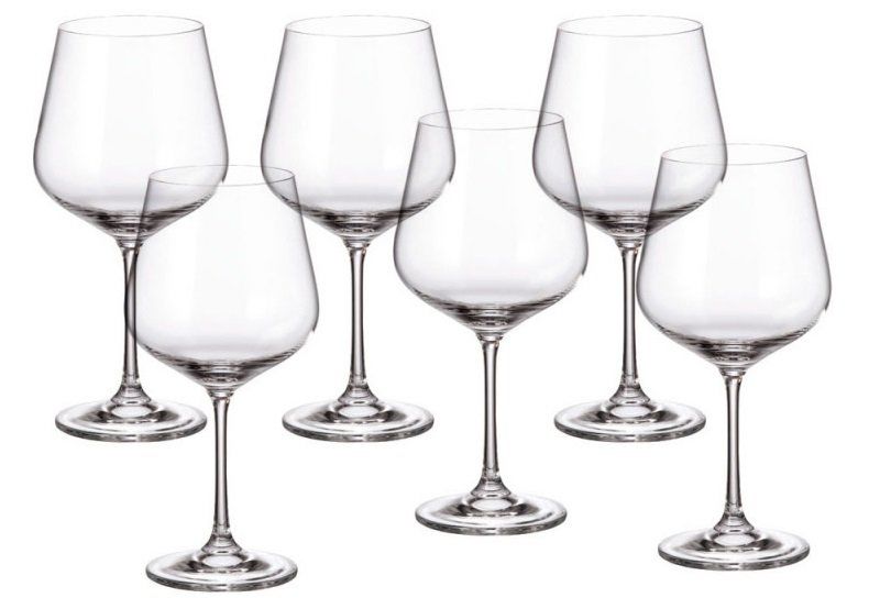 Набір чарок скло "Bohemia. Strix/Dora" (6шт) 60мл (горілка) №1SF73/00000/060/0576/6497(12) — фото товару | Канцелярський Сад