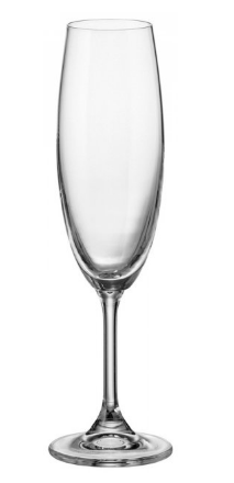 Набір фужерів скло "Bohemia. Sylvia" (6шт) 220мл (шампанське) №b4S415/6713(8) — фото товару | Канцелярський Сад