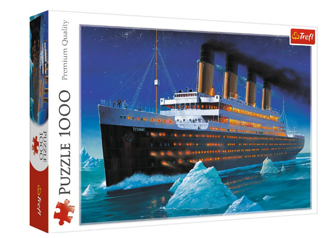 Пазли Trefl 1000ел. Титанік №10080(6) — фото товару | Канцелярський Сад