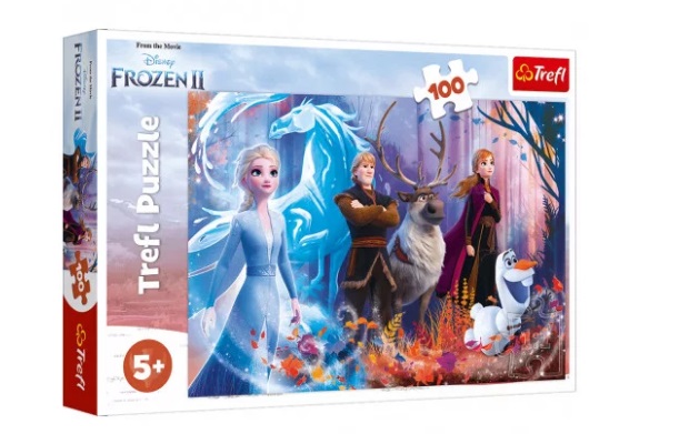 Пазли Trefl 100ел. Магія льоду.Дісней:Крижане серце 2 №16366(12) — фото товару | Канцелярський Сад