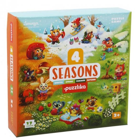 Пазли Puzzlika 4 Сезони №15238 — фото товару | Канцелярський Сад