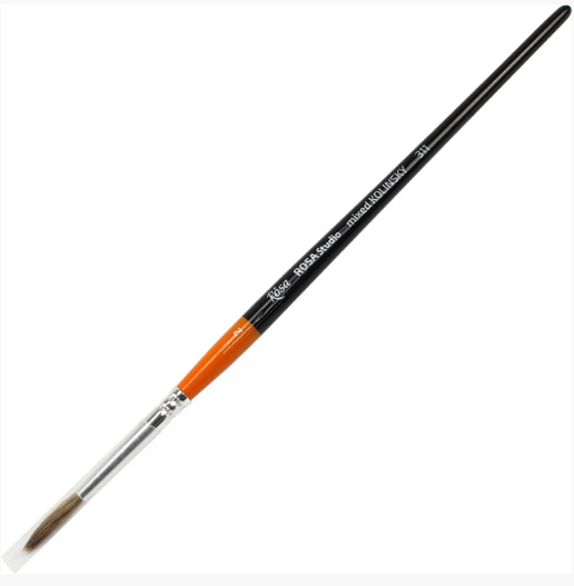 Пензлик худож. "Rosa Start" колонок,круглий №2 к.р. №311/18631102 — фото товару | Канцелярський Сад