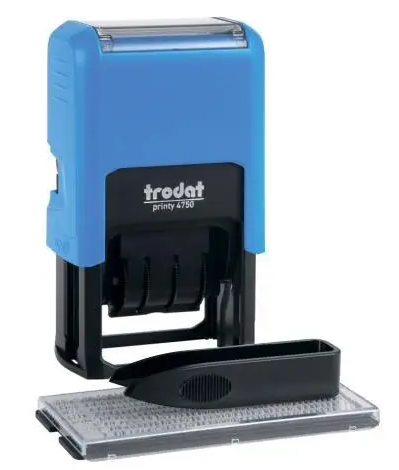 Міні-датер 3мм пласт. Shiny №S-312 укр.,з бухг. термінами — фото товару | Канцелярський Сад