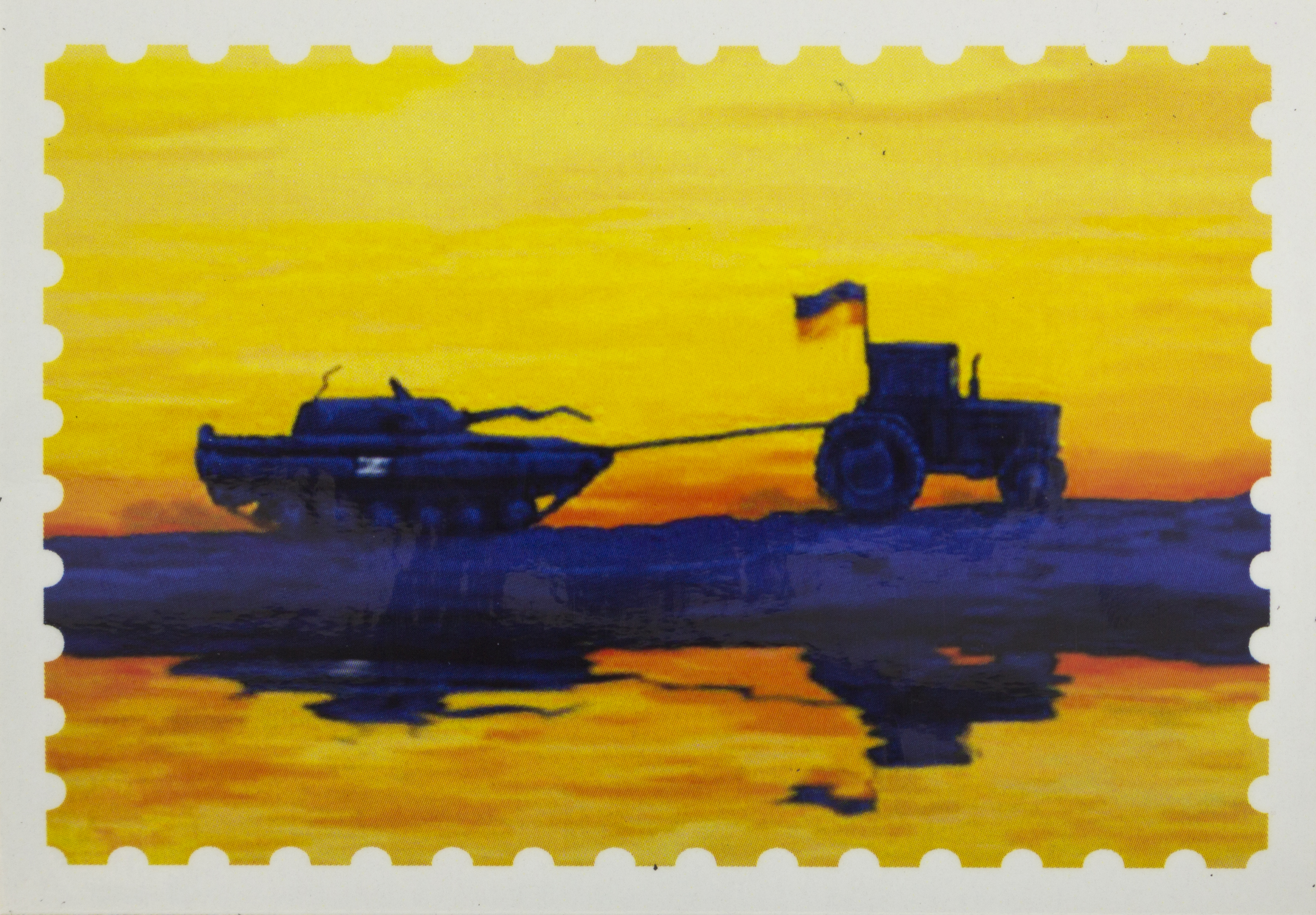 Магніт вініл "Трактор" 10х7см — купити | Канцелярський Сад