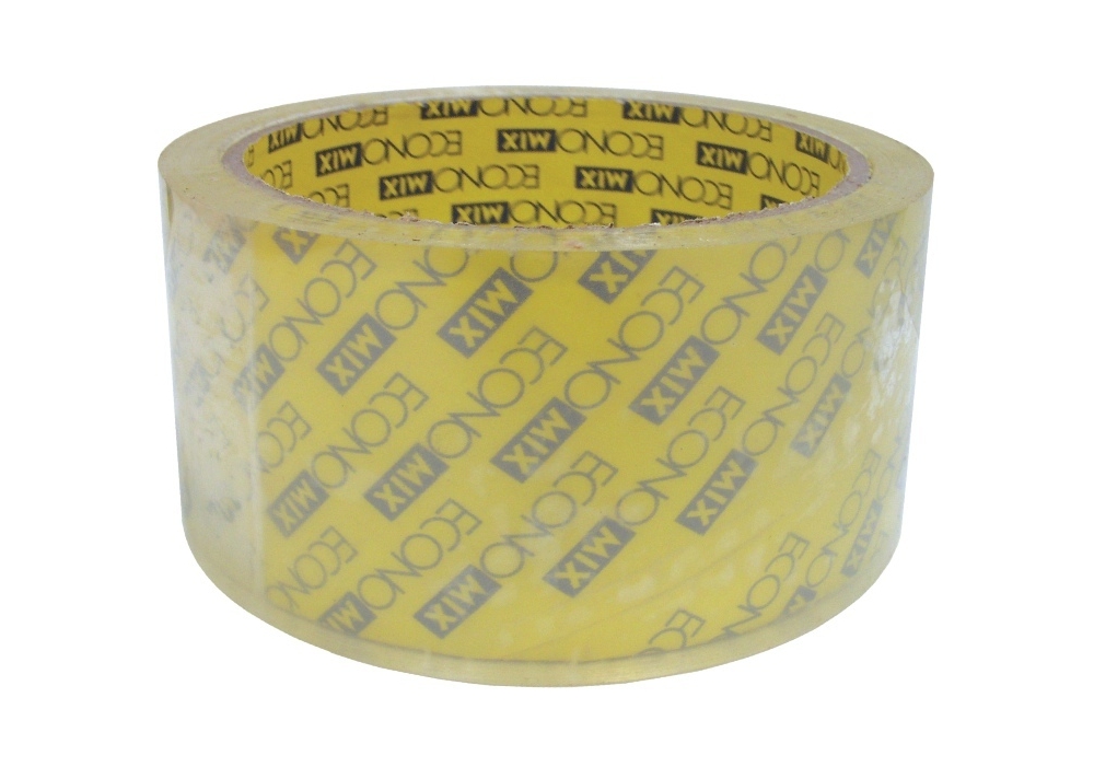 Стрічка клейка пакув. "Economix" 48ммх20м прозор. №E40825(6)(72) — фото товару | Канцелярський Сад